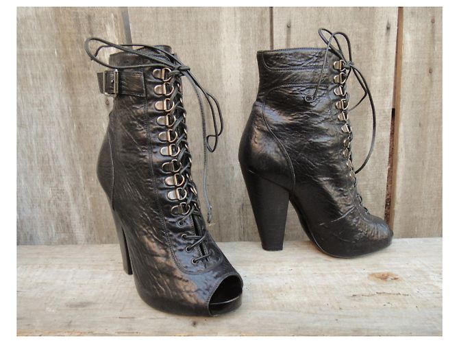 Givenchy p offene Zehenstiefel 37 - Ansicht 3
