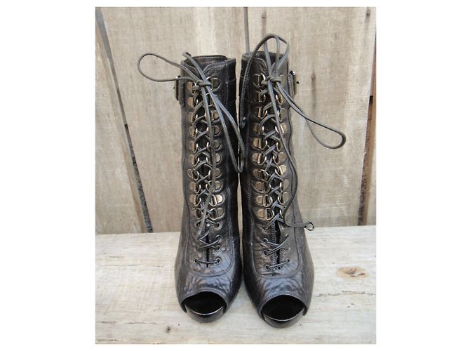 Givenchy p offene Zehenstiefel 37 - Ansicht 4