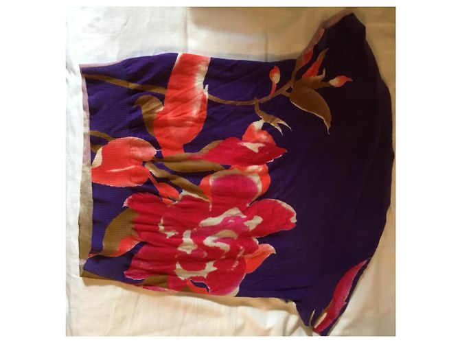 Maglione Etro a maniche corte stampato bicolore in cotone Multicolore - vista 3