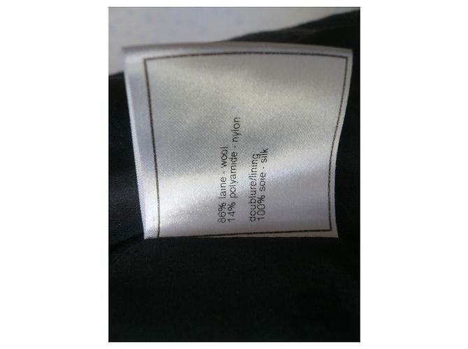 CHANEL Dunkelgraue Tweedjacke T.38 - Ansicht 10