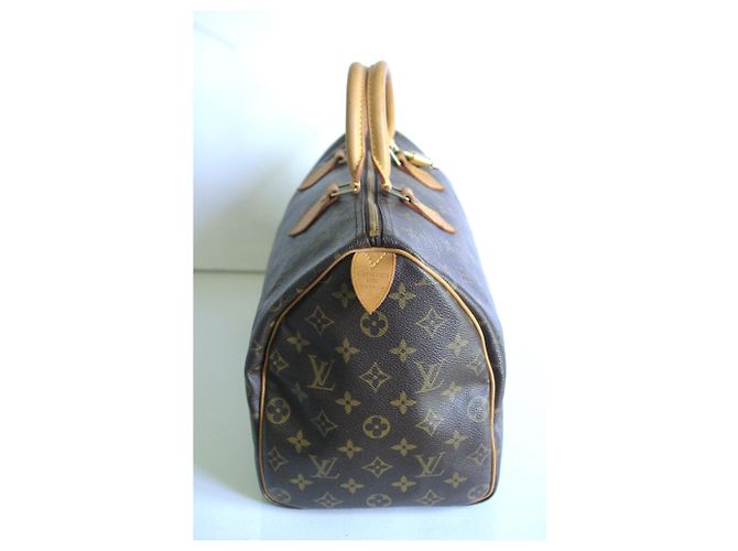 Louis Vuitton Speedy 35 Monogramm Hellbraun - Ansicht 5