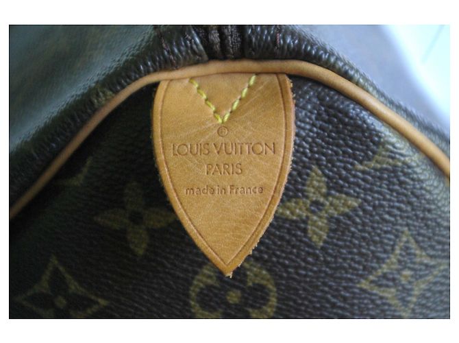 Louis Vuitton Speedy 35 Monogramm Hellbraun - Ansicht 6