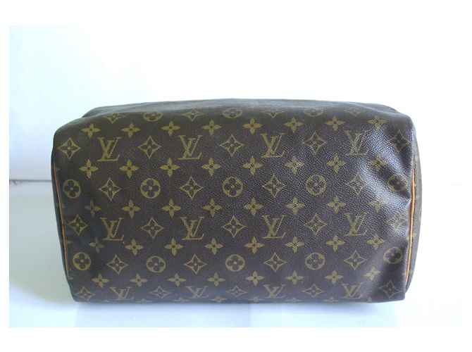 Louis Vuitton Speedy 35 Monogramm Hellbraun - Ansicht 7