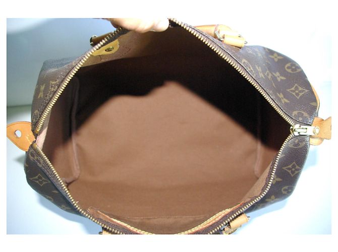 Louis Vuitton Speedy 35 Monogramm Hellbraun - Ansicht 9