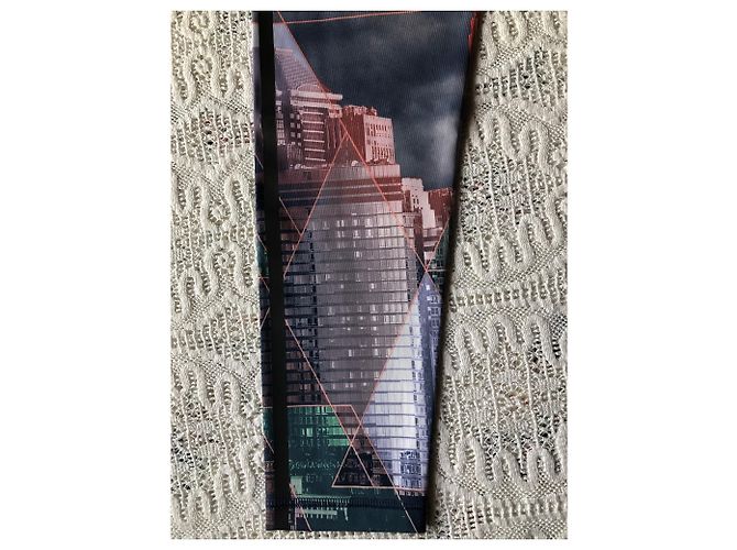 Adidas Performance tights skyscraper and clouds pattern Multiple colors - view 2