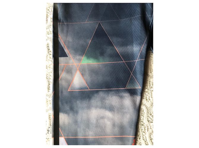 Adidas Performance tights skyscraper and clouds pattern Multiple colors - view 3