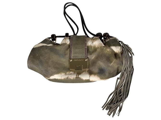 Jimmy Choo Borsa da donna da collezione Cachi - vista 8