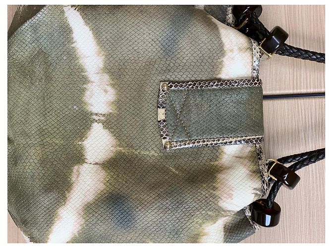 Jimmy Choo Borsa da donna da collezione Cachi - vista 7