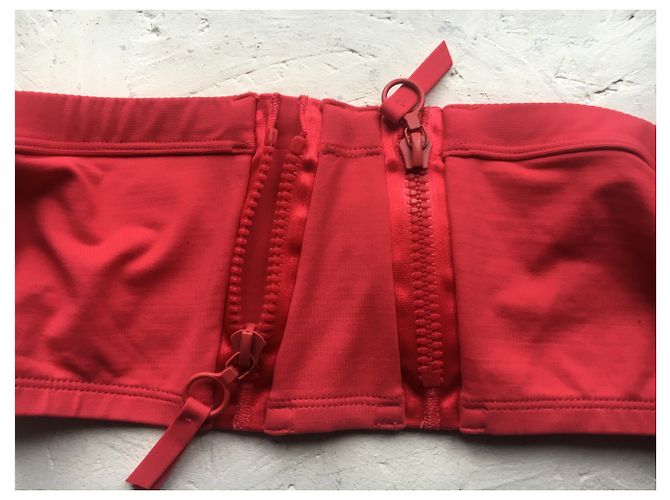 Eres Very strapless bikini top Red - view 2