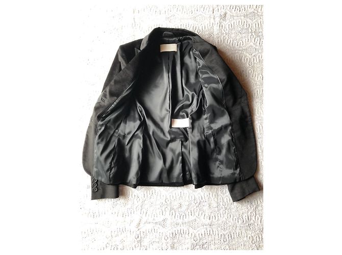 Ermanno Scervino Samtjacke Schwarz - Ansicht 5