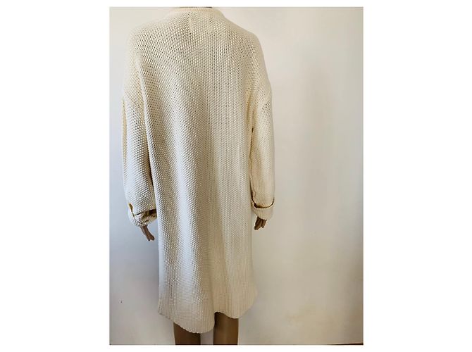 Autre Marque Part Two W Tesandra Cardigan Creme Baumwolle Gr L - Ansicht 3