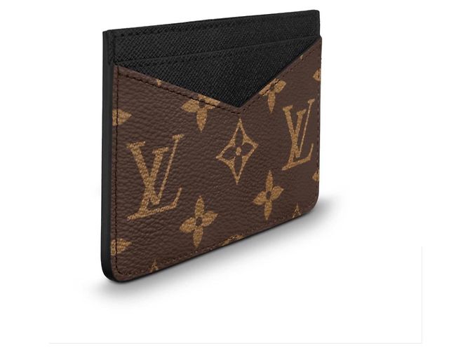 Louis Vuitton Neo Porte Cartes Monogram Macassar Pelle - vista 2