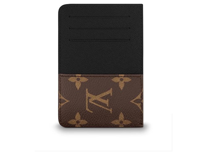 Louis Vuitton Neo Porte Cartes Monogram Macassar Pelle - vista 3