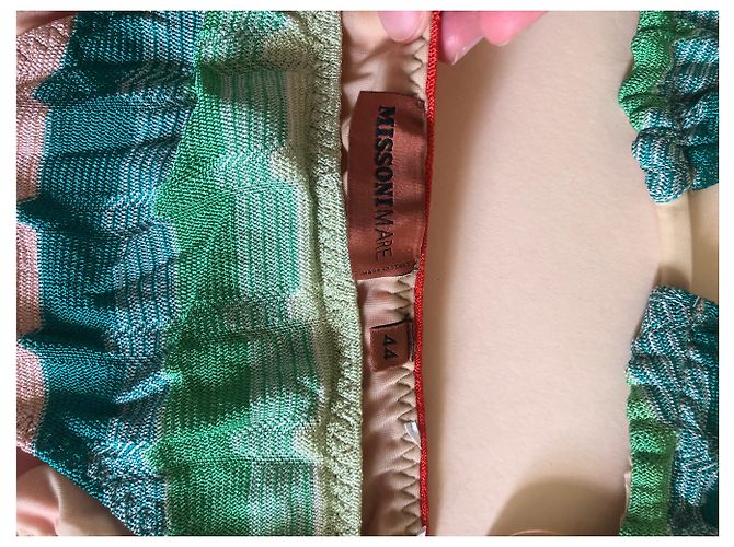 Missoni Häkel Bikini Bunt Mehrfarben - Ansicht 4
