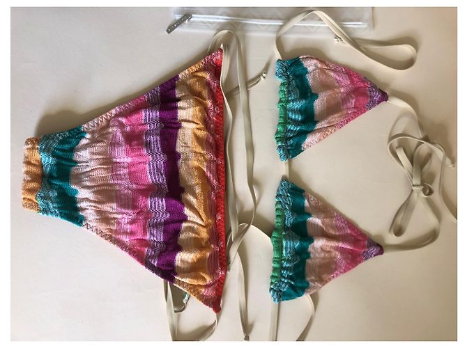 Missoni Häkel Bikini Bunt Mehrfarben - Ansicht 6
