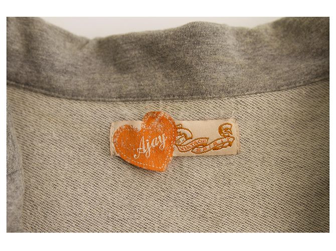 Liu.Jo Ajay von Liu Jo Gray Button Closure Baumwolle Sommer Cardigan Jacke Elbow Sequins Grau - Ansicht 3