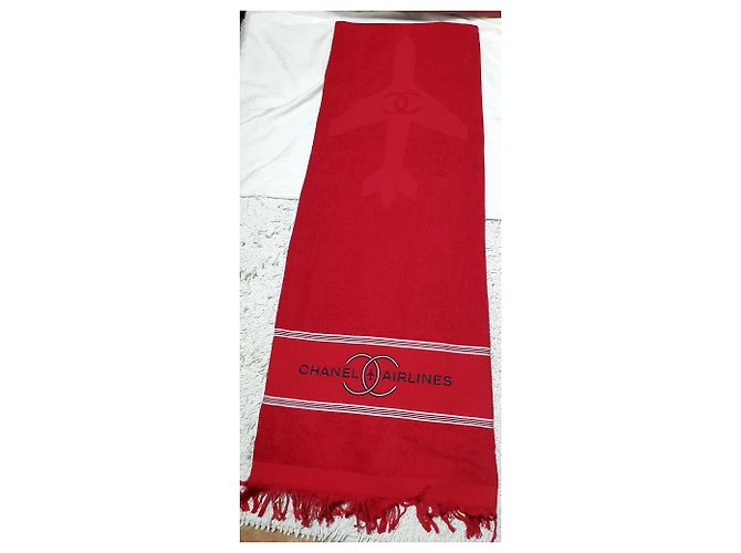 Chanel toalla: Nueva aerolínea Roja Azul Burdeos - vista 2
