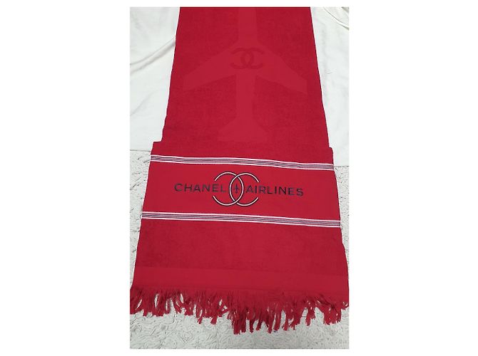 Chanel toalla: Nueva aerolínea Roja Azul Burdeos - vista 4