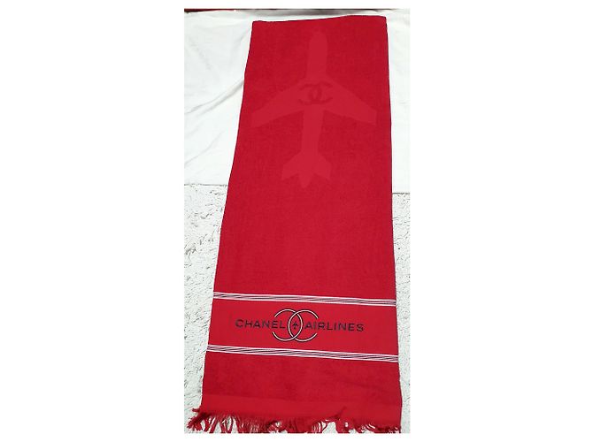 Chanel toalla: Nueva aerolínea Roja Azul Burdeos - vista 6