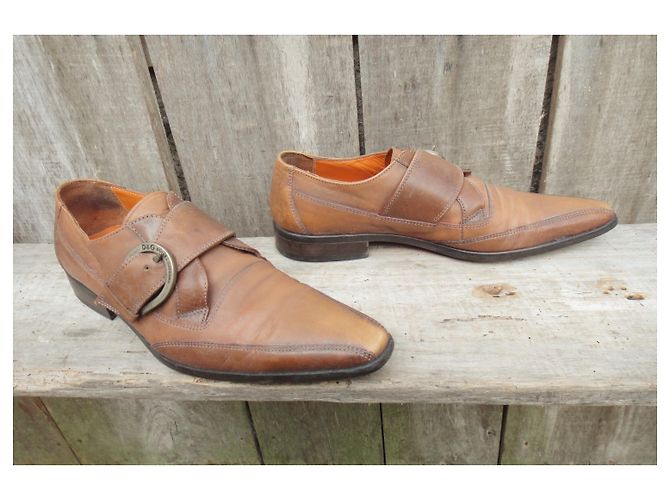 scarpe con fibbie Dolce & Gabbana p 41,5 Caramello - vista 4