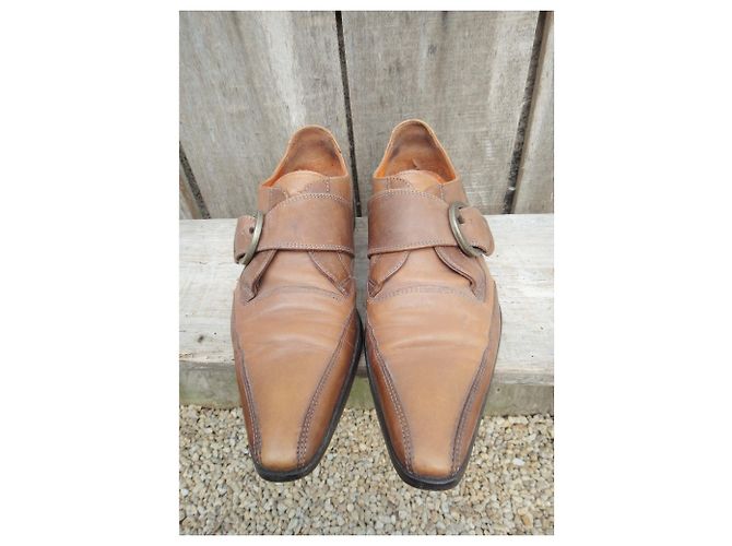 scarpe con fibbie Dolce & Gabbana p 41,5 Caramello - vista 6