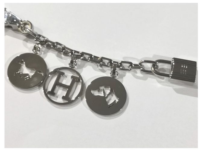 Hermès Charm per borsa Hermes Palladium Breloque Argento - vista 2