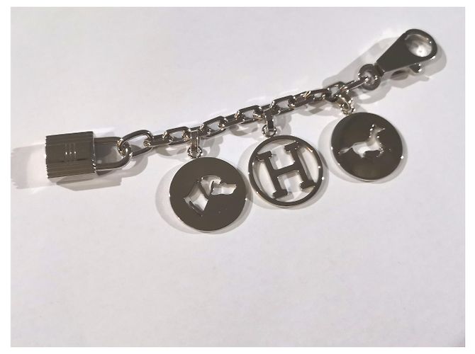 Hermès Charm per borsa Hermes Palladium Breloque Argento - vista 3