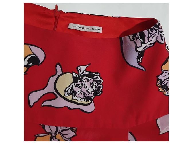 Autre Marque Herbstwinterspringsummer Rot Mehrfarben - Ansicht 3