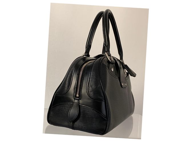 Louis Vuitton Bowling Montaigne GM Nero - vista 12