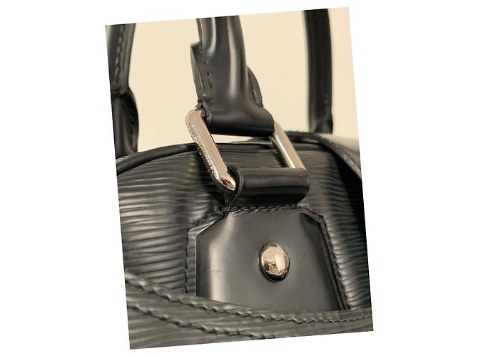 Louis Vuitton Bowling Montaigne GM Nero - vista 14