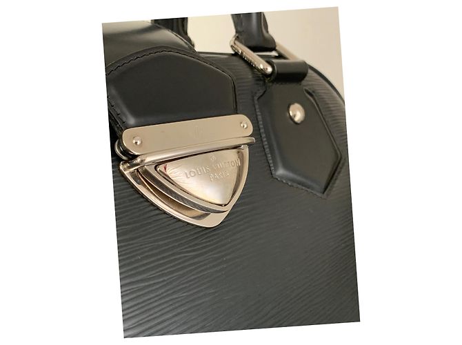 Louis Vuitton Bowling Montaigne GM Nero - vista 6