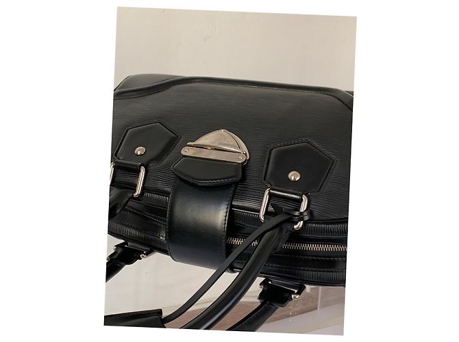 Louis Vuitton Bowling Montaigne GM Nero - vista 8