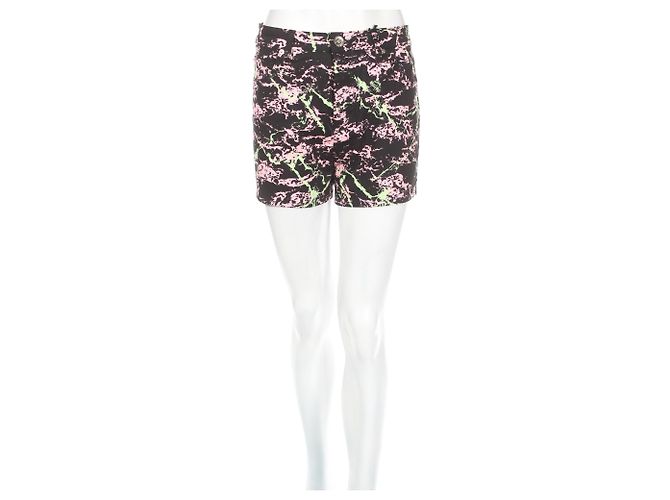 Pantaloncini mini Love Moschino nero rosa verde cotone - vista 4