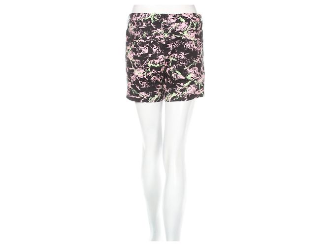Pantaloncini mini Love Moschino nero rosa verde cotone - vista 5