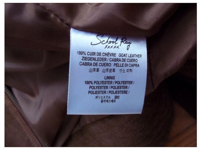 Autre Marque SCHOLL RAG Ziegenlederjacke Caramel Karamell - Ansicht 7