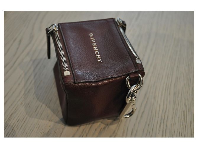 Givenchy Minaudière / embrague modelo Pandora Burdeos - vista 4