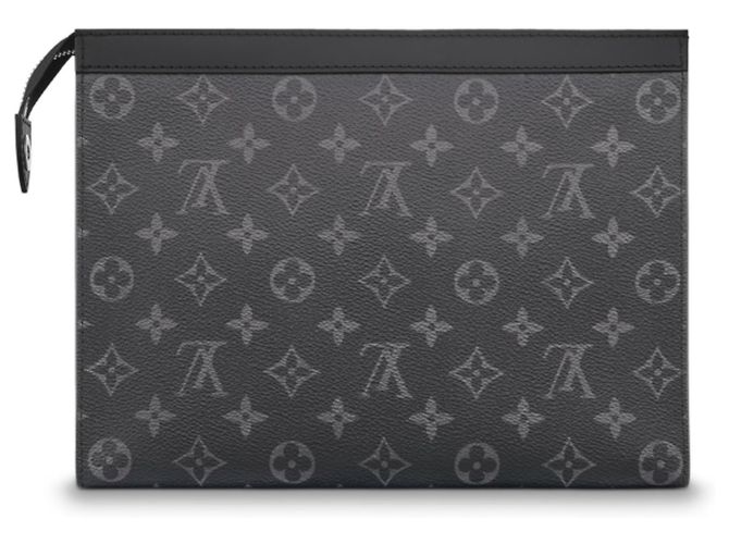 Louis Vuitton LV Pochette Voyage MM Grigio - vista 4