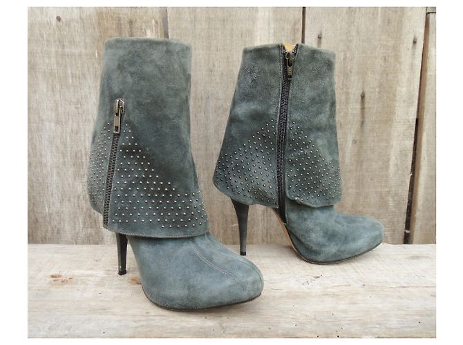 Autre Marque Botas Rebeca Sanver p 35 Gris - vista 3