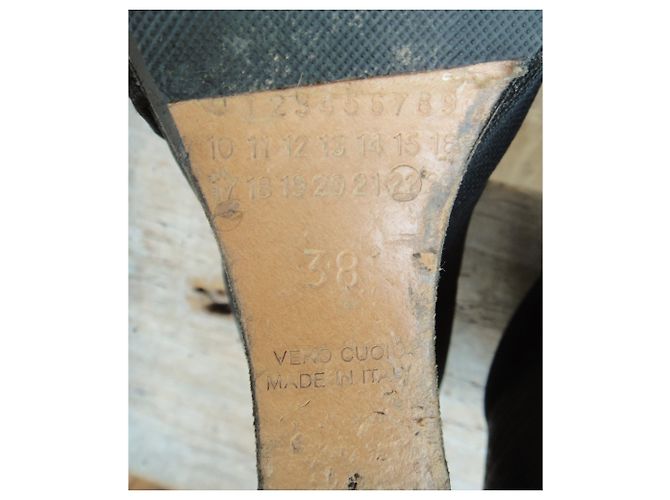 Stivali bassi Maison Martin Margiela 38 Nero - vista 7