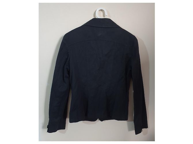 Giacca Marella nera in cotone Nero - vista 4