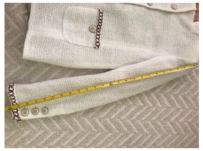 Chanel 2020 Jacke 38 Weiß - Ansicht 11