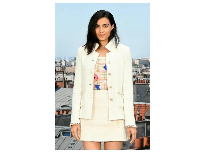 Chanel 2020 Jacke 38 Weiß - Ansicht 12