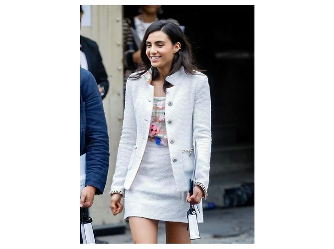 Chanel 2020 Jacke 38 Weiß - Ansicht 13