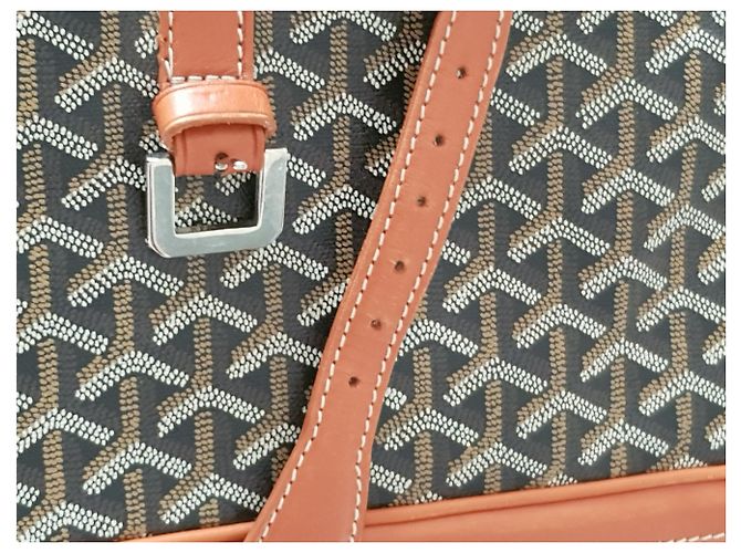 Artois Borsa da viaggio Goyard Voltaire Pelle Caramello - vista 3