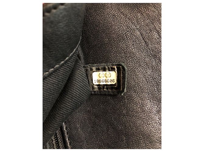 Chanel Borsa chevron senza tempo Nero - vista 12
