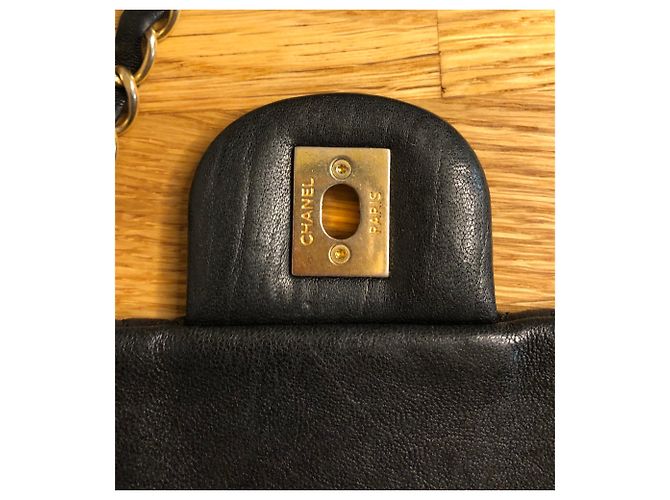 Chanel Borsa chevron senza tempo Nero - vista 13