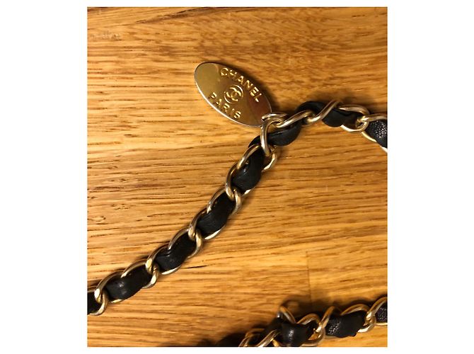 Chanel Borsa chevron senza tempo Nero - vista 2
