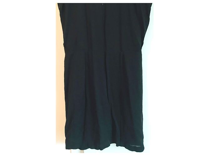 Vestido negro de viscosa Bimba & Lola - vista 17