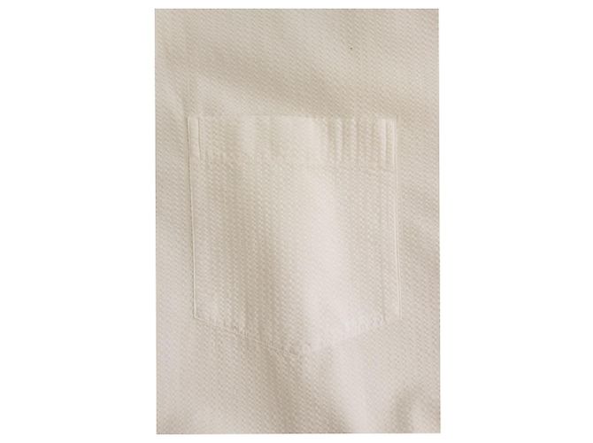 Ermenegildo Zegna Classic Camicia bianca manica lunga in cotone da uomo 3XL Bianco - vista 4