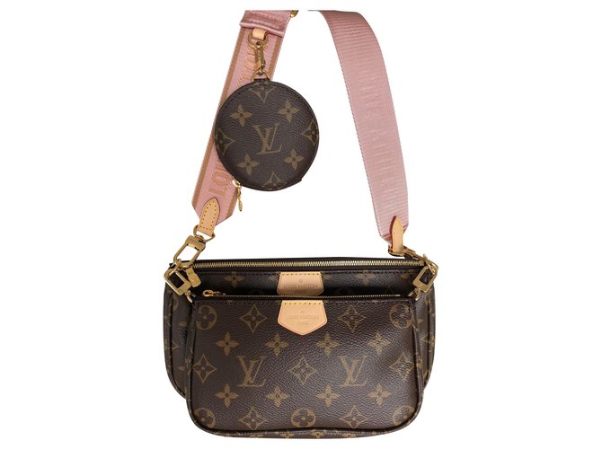 Multi Pochette Borsa a tracolla multi-tasca Louis Vuitton Rosa - vista 2